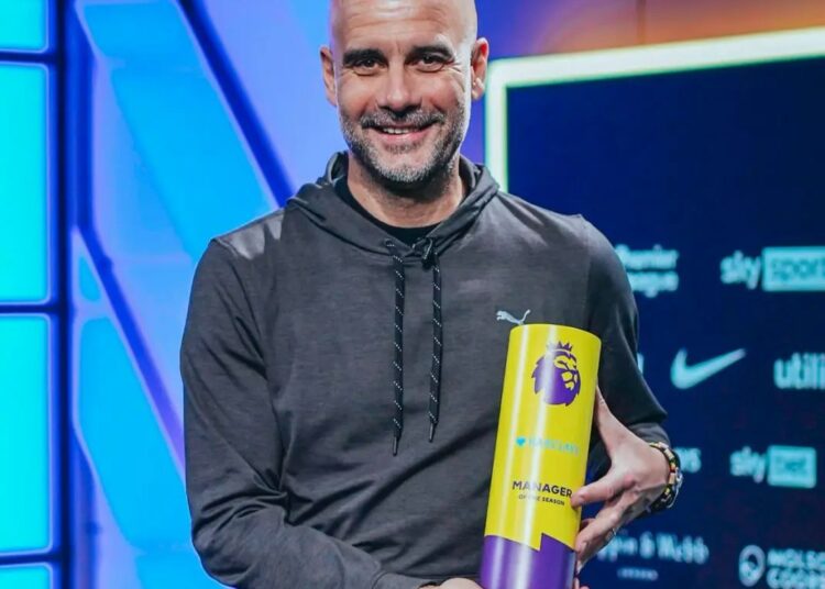 Guardiola Named Premier League Manager Of The Year