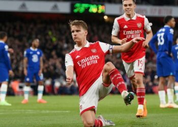 Odegaard On Target As Arsenal Brush Aside Clueless Chelsea