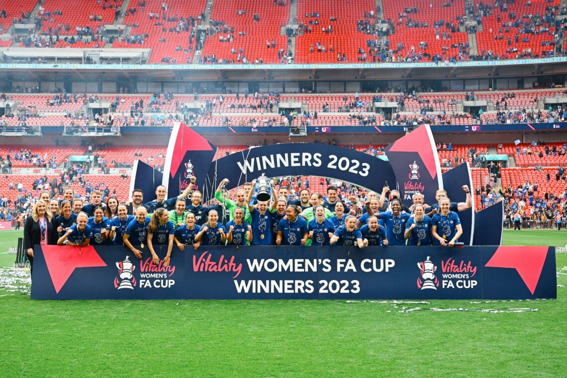 Kerr Leads Chelsea To Third Consecutive Women's FA Cup Trophy 