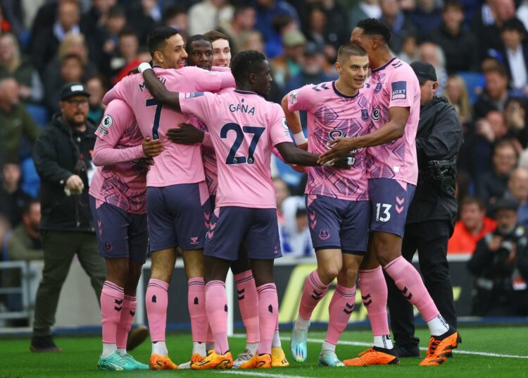 Everton Spank Brighton To Boost Relegation Survival Hopes