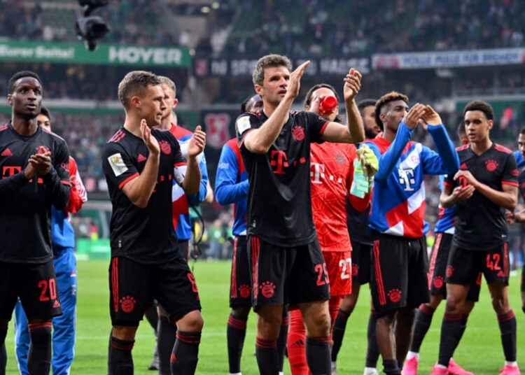 Gnabry, Sane Lead Bayern Munich Past Werder Bremen