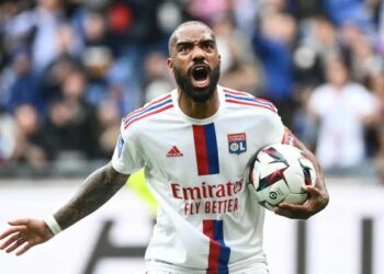 Lacazette Scores Four Goals As Lyon Pip Montpellier