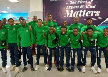 Flying Eagles Land In Argentina For U-20 World Cup