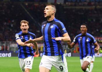 Champions League: Dzeko Leads Inter Milan Past AC Milan To Boost Final Hopes