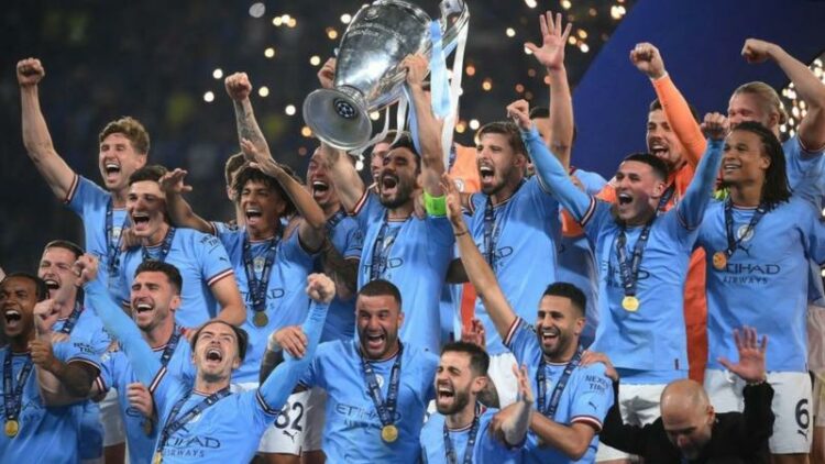 Manchester City Beat Inter Milan To Win 2022-23 Champions League Trophy