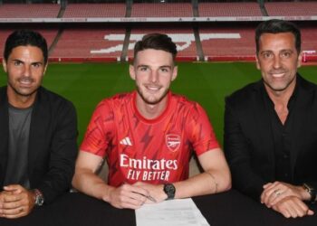 Arsenal Ready For The Party As Rice Completes Record Move