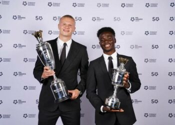 Haaland, Saka Win 2022-23 PFA Awards
