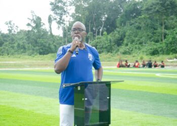 Pinnick Donates Standard Football Pitch, Other Facilities To His Ancestral Home Ode-Itsekiri