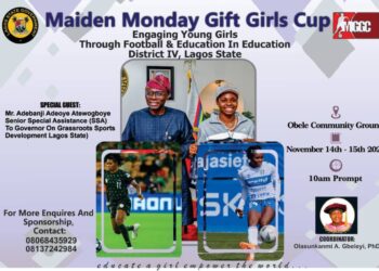 8 Schools vie for glory in Maiden Monday Gift Girls Cup in Lagos