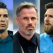 Ronaldo nowhere near Messi’s Level – Carragher