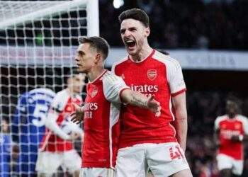 Rice Shines As Arsenal Brush Aside Bournemouth To Boost Title Hopes