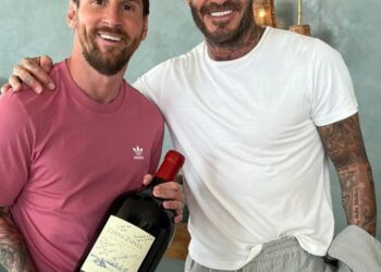 Messi Flaunts Beckham's Birthday Gift On His Birthday