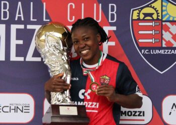 Meet Super Falcons Star, Rafiat Sule Dominating Italy With Goals