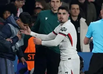 Pedro Neto has apologised for pushing over a ball boy during Chelsea's 5-2 defeat by Paris St‑Germain in the Champions League.