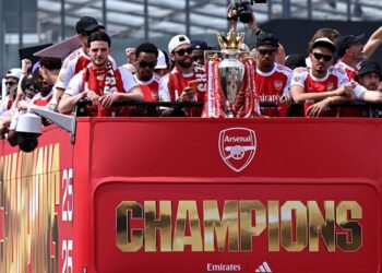 Arsenal Parade Premier League Title in Style